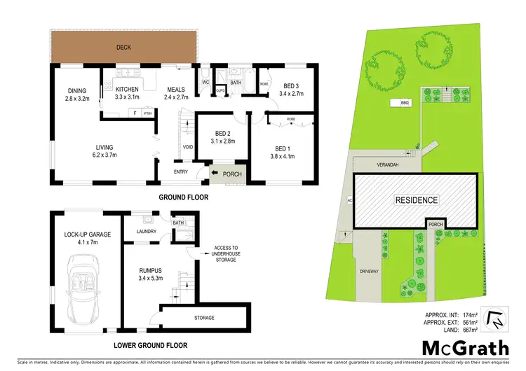 Floorplan of Homely house listing, 8 Jacques Road, Kiama Downs NSW 2533