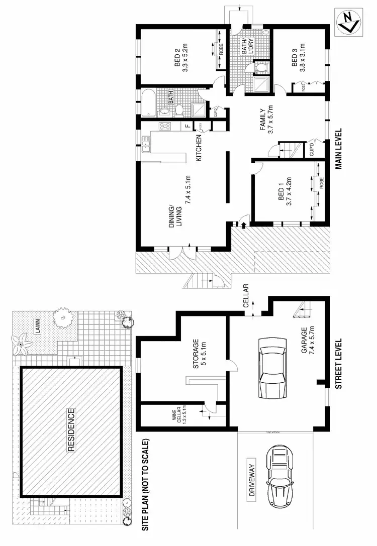 Floorplan of Homely house listing, 5 Marian Street, Coogee NSW 2034