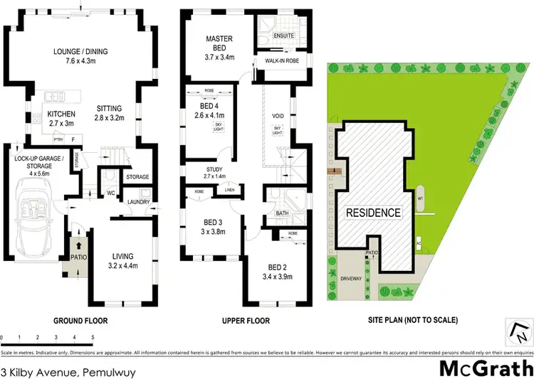Floorplan of Homely house listing, 3 Kilby Avenue, Pemulwuy NSW 2145