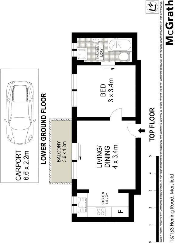 Floorplan of Homely apartment listing, 13/163 Herring Road, Macquarie Park NSW 2113