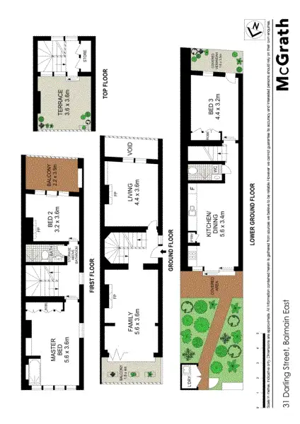 Floorplan of Homely house listing, 31 Darling Street, Balmain East NSW 2041