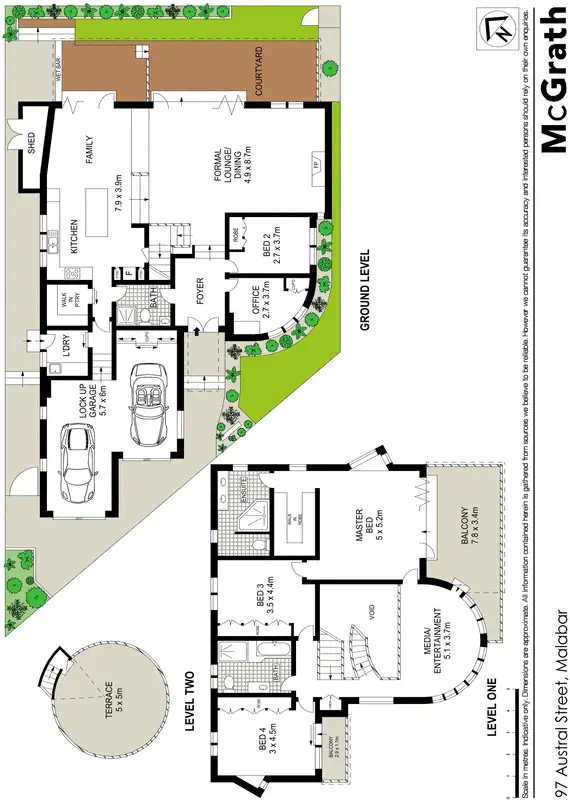 Floorplan of Homely house listing, 97 Austral Street, Malabar NSW 2036
