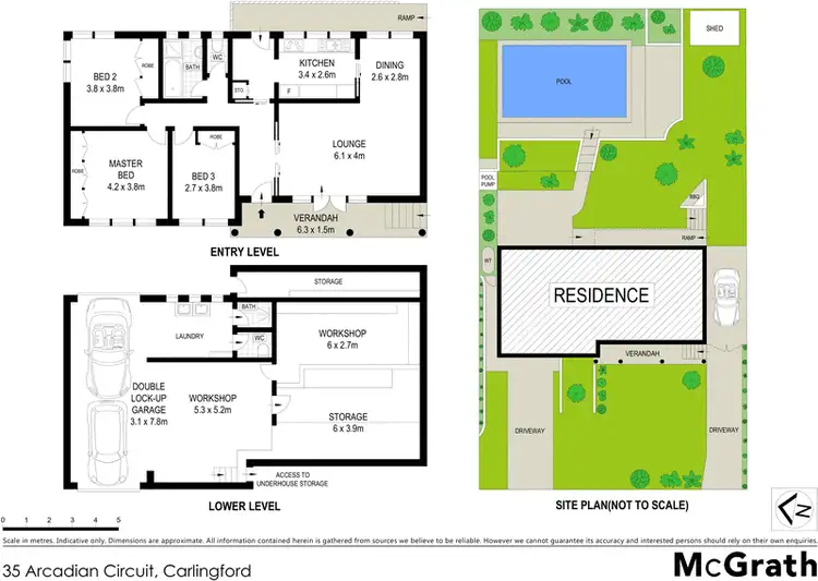 Floorplan of Homely house listing, 35 Arcadian Circuit, Carlingford NSW 2118
