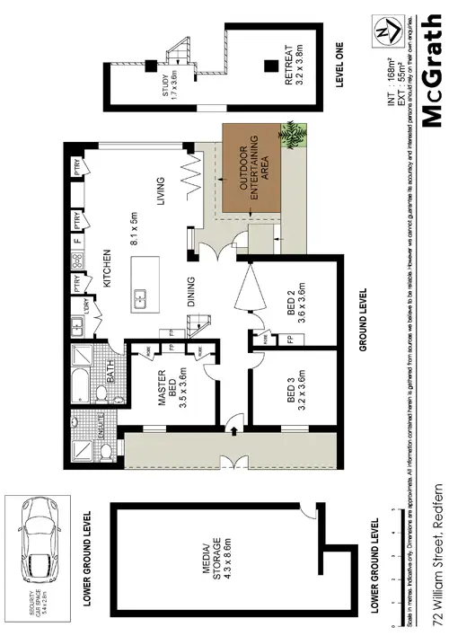 Floorplan of Homely house listing, 72 William Street, Redfern NSW 2016