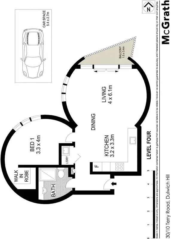 Floorplan of Homely apartment listing, 30/10 Terry Road, Dulwich Hill NSW 2203