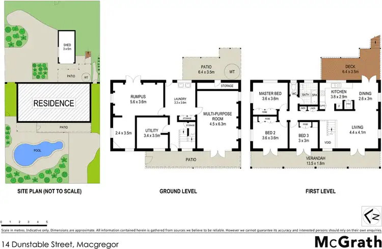 Floorplan of Homely house listing, 14 Dunstable Street, Macgregor QLD 4109