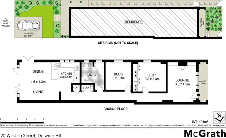 Floorplan of Homely house listing, 20 Weston Street, Dulwich Hill NSW 2203