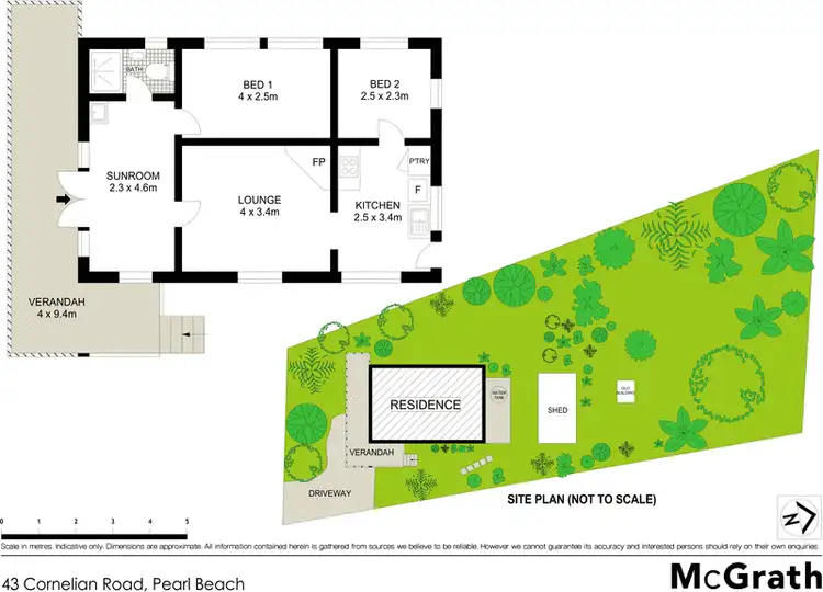 Floorplan of Homely house listing, 43 Cornelian Road, Pearl Beach NSW 2256