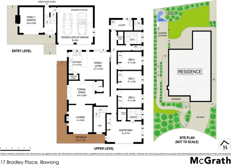 Floorplan of Homely house listing, 17 Bradley Place, Illawong NSW 2234
