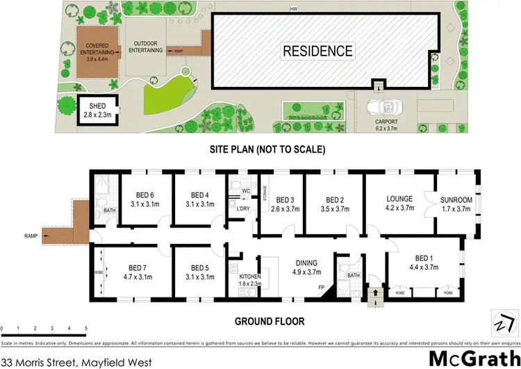 Floorplan of Homely house listing, 33 Morris Street, Mayfield West NSW 2304