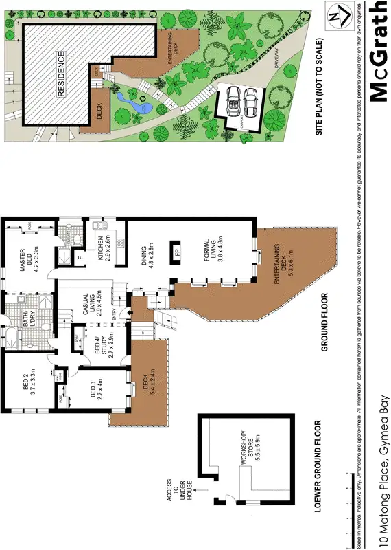 Floorplan of Homely house listing, 10 Matong Place, Gymea Bay NSW 2227