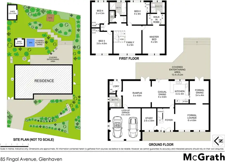Floorplan of Homely house listing, 85 Fingal Avenue, Glenhaven NSW 2156
