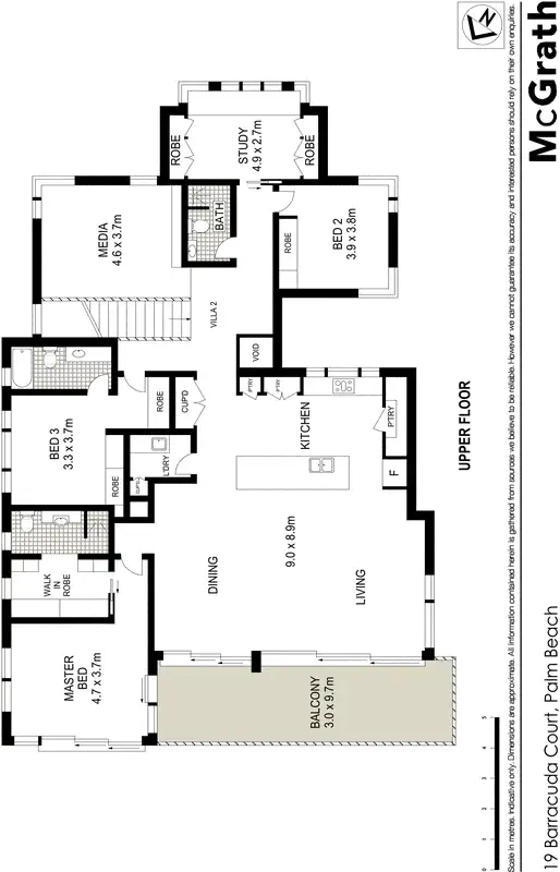 Floorplan of Homely house listing, 2/19 Barracuda Court, Palm Beach QLD 4221