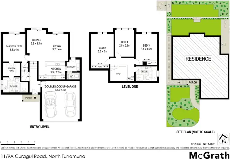 Floorplan of Homely townhouse listing, 11/9A Curagul Road, Turramurra NSW 2074