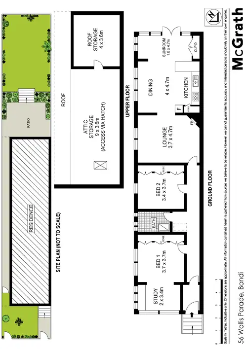 Floorplan of Homely house listing, 56 Wallis Parade, North Bondi NSW 2026