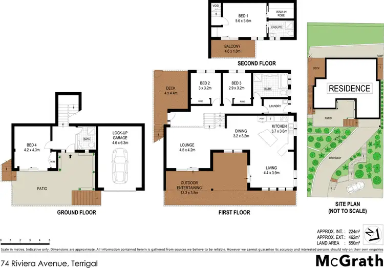 Floorplan of Homely house listing, 74 Riviera Avenue, Terrigal NSW 2260