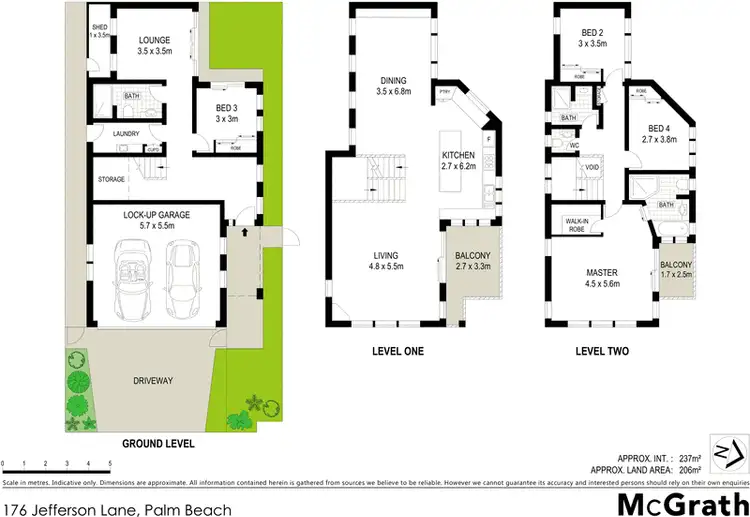 Floorplan of Homely house listing, 176 Jefferson Lane, Palm Beach QLD 4221