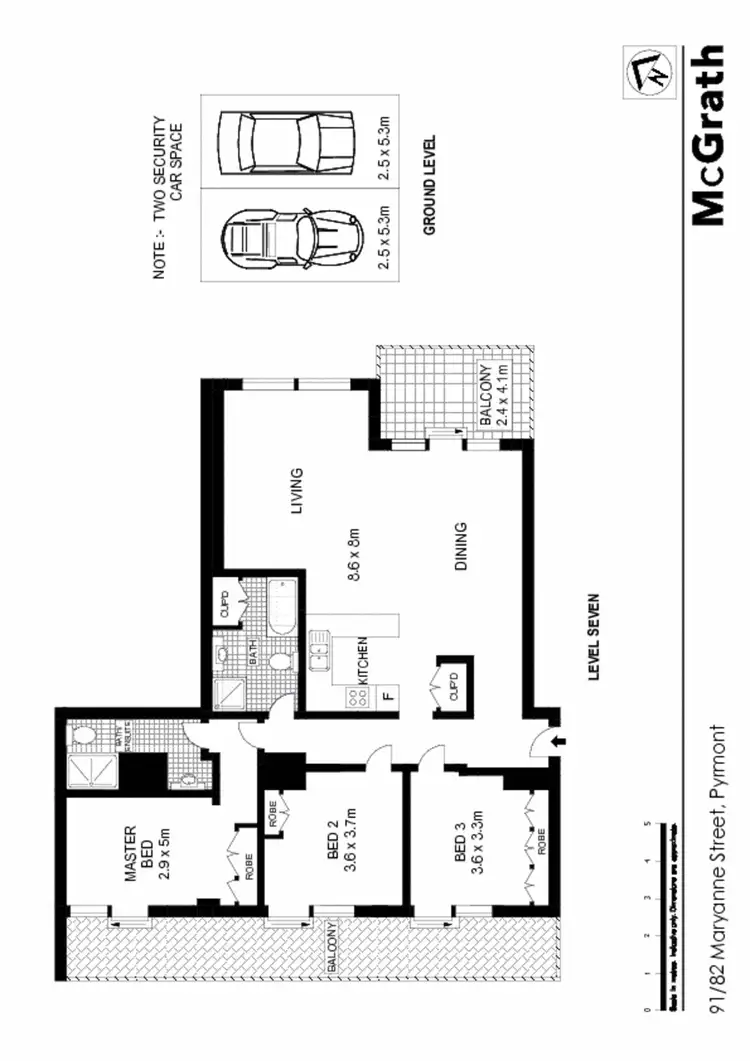 Floorplan of Homely townhouse listing, 91/82 Maryanne Street, Ultimo NSW 2007
