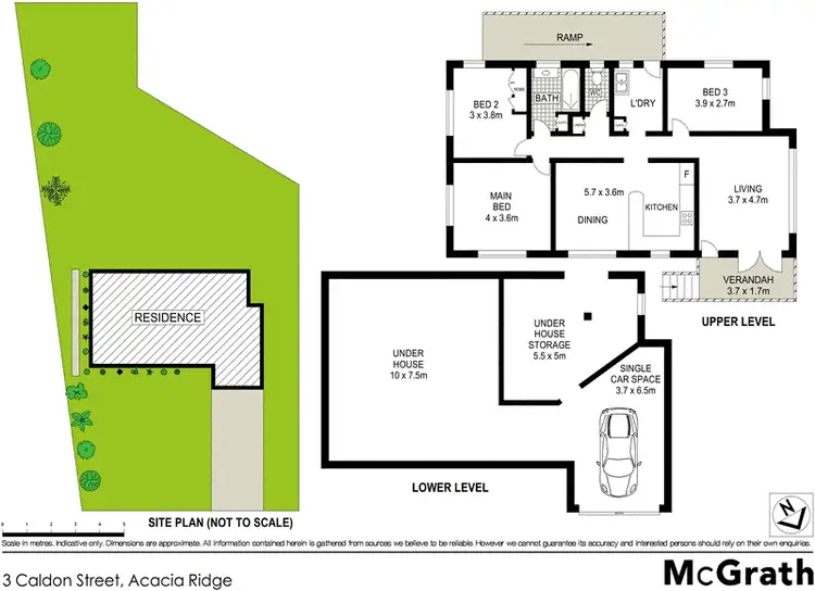 Floorplan of Homely house listing, 3 Caldon Street, Acacia Ridge QLD 4110