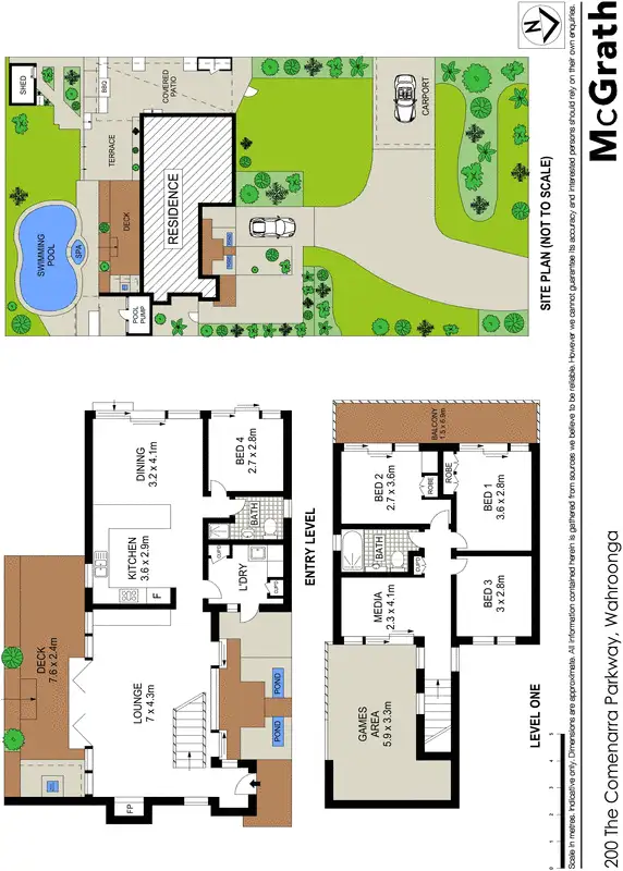 Floorplan of Homely house listing, 200 The Comenarra Parkway, Wahroonga NSW 2076