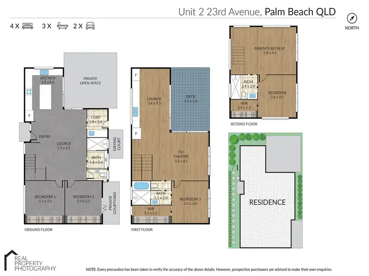Floorplan of Homely house listing, 2/13 Twenty Third Avenue, Palm Beach QLD 4221