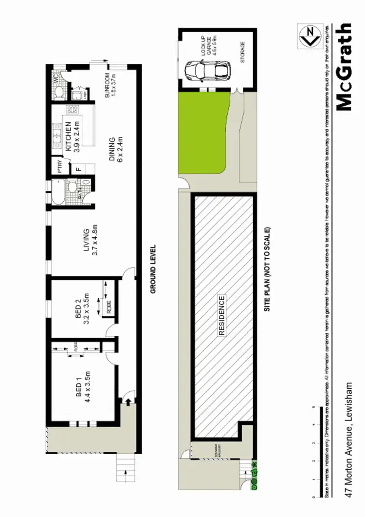 Floorplan of Homely house listing, 47 Morton Avenue, Lewisham NSW 2049