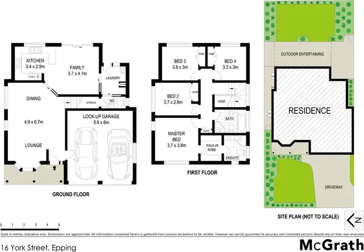 Floorplan of Homely house listing, 16 York Street, Epping NSW 2121