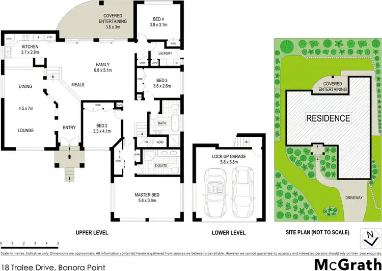 Floorplan of Homely house listing, 18 Tralee Drive, Banora Point NSW 2486