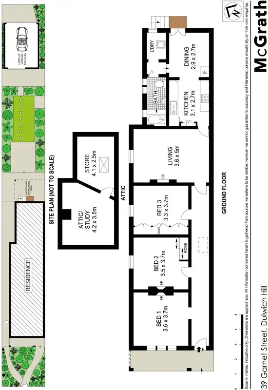 Floorplan of Homely house listing, 39 Garnet Street, Dulwich Hill NSW 2203