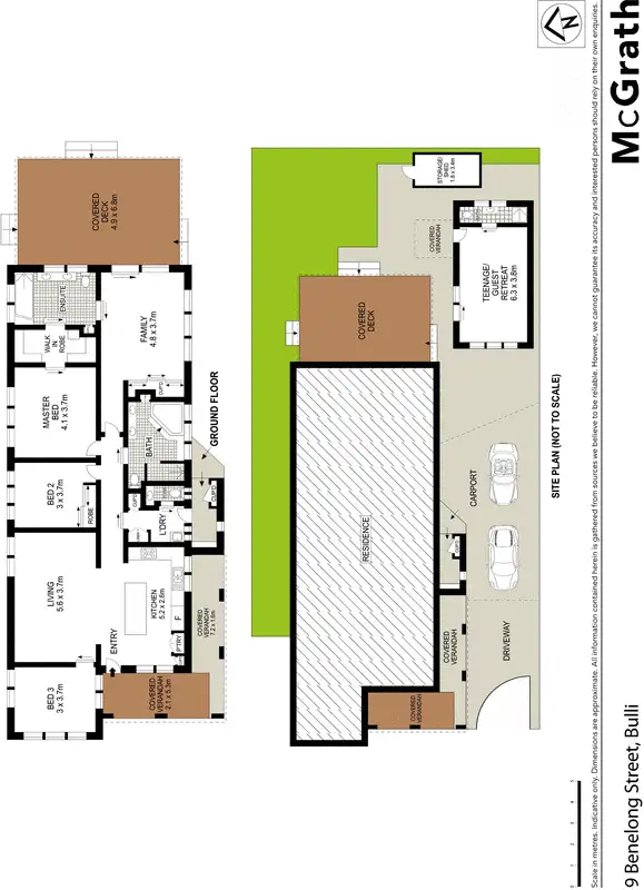 Floorplan of Homely house listing, 9 Benelong Street, Bulli NSW 2516