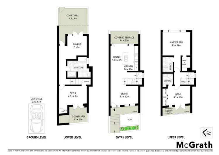 Floorplan of Homely townhouse listing, 2/23 West Street, Petersham NSW 2049
