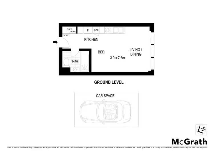 Floorplan of Homely apartment listing, 54/450 Pacific Highway, Lane Cove NSW 2066