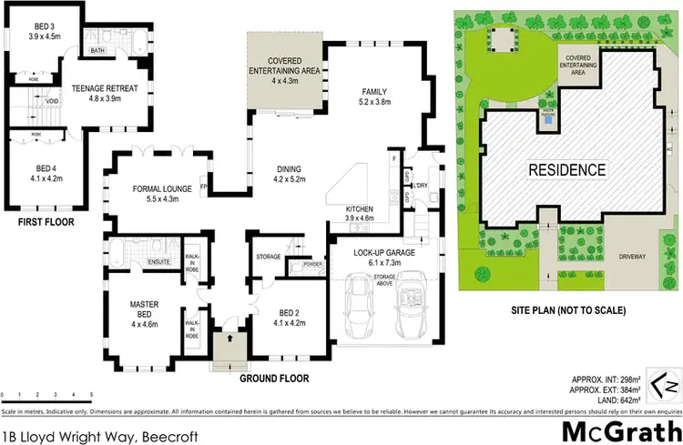 Floorplan of Homely house listing, 1B Lloyd Wright Way, Beecroft NSW 2119