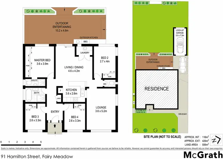 Floorplan of Homely house listing, 91 Hamilton Street, Fairy Meadow NSW 2519