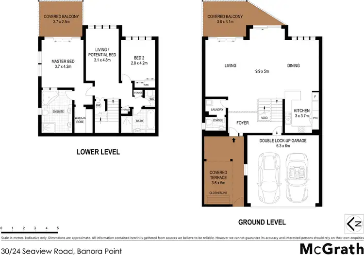 Floorplan of Homely townhouse listing, 30/24 Seaview Road, Banora Point NSW 2486