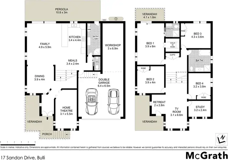 Floorplan of Homely house listing, 17 Sandon Drive, Bulli NSW 2516