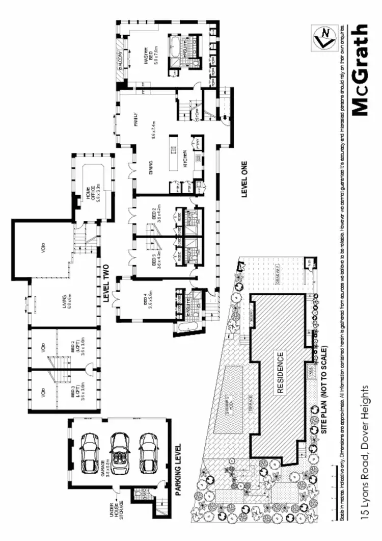 Floorplan of Homely house listing, 15 Lyons Street, Dover Heights NSW 2030