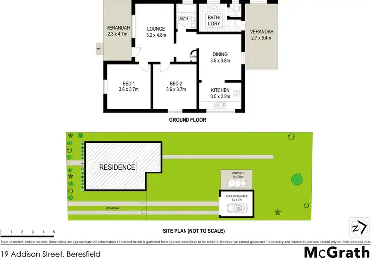 Floorplan of Homely house listing, 19 Addison Street, Beresfield NSW 2322