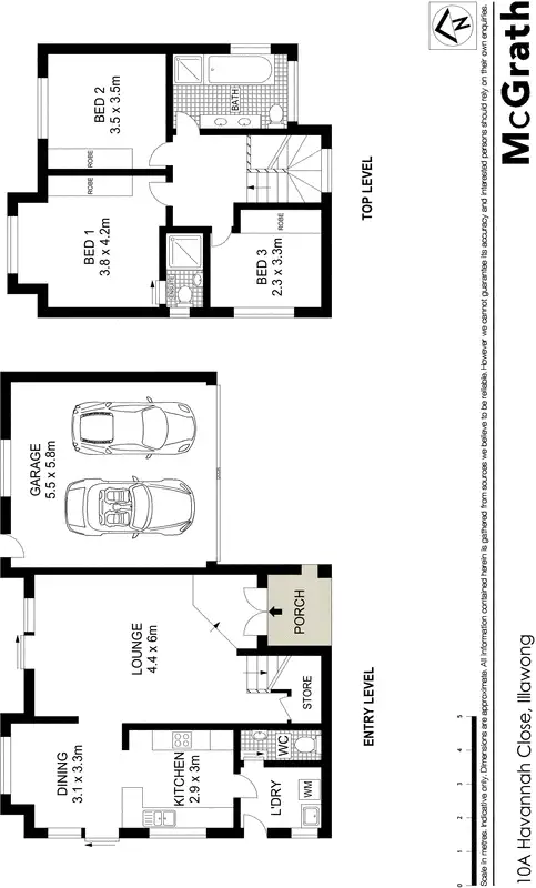 Floorplan of Homely house listing, 10A Havannah Place, Illawong NSW 2234