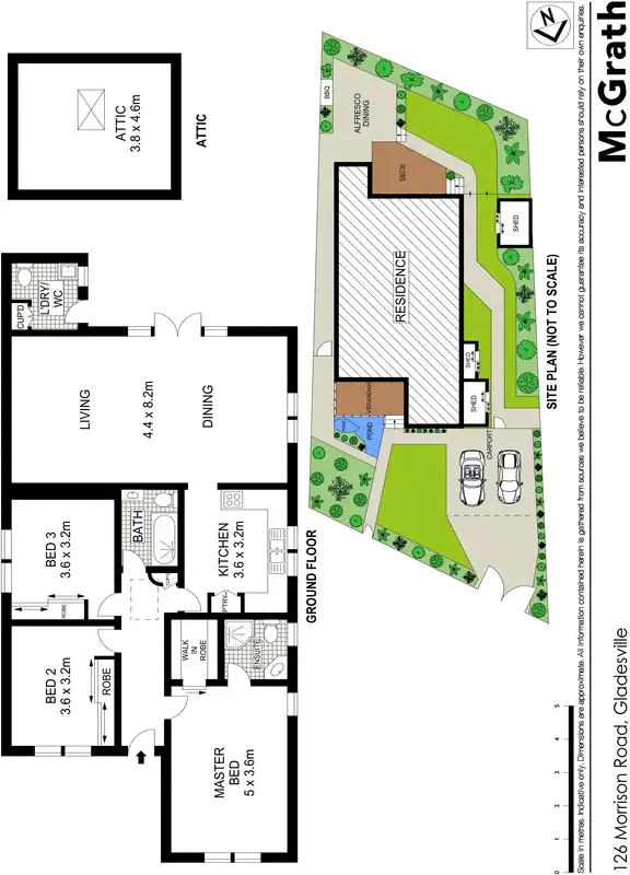 Floorplan of Homely house listing, 126 Morrison Road, Gladesville NSW 2111