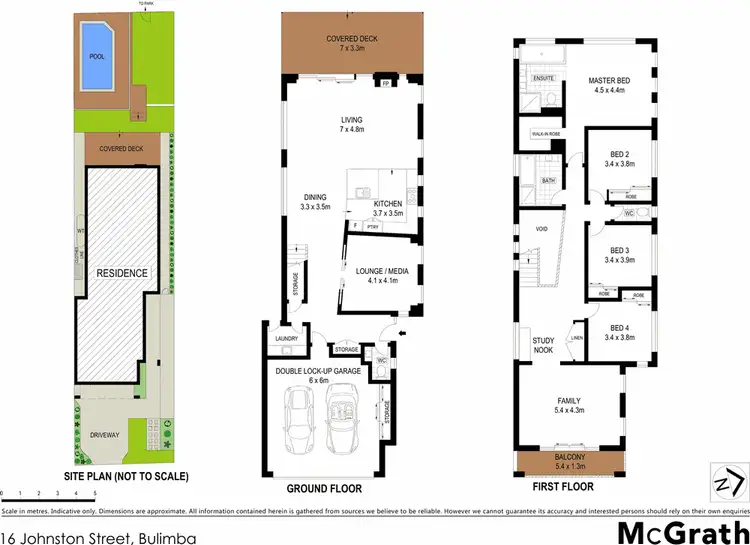 Floorplan of Homely house listing, 16 Johnston Street, Bulimba QLD 4171
