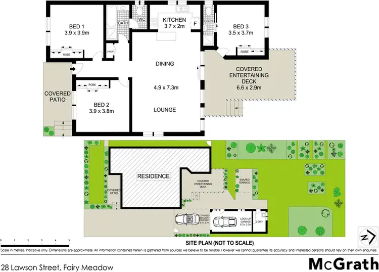 Floorplan of Homely house listing, 28 Lawson Street, Fairy Meadow NSW 2519