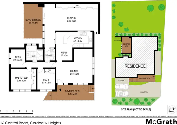 Floorplan of Homely house listing, 16 Central Road, Cordeaux Heights NSW 2526