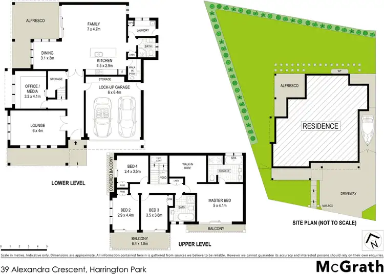 Floorplan of Homely house listing, 39 Alexandra Crescent, Harrington Park NSW 2567