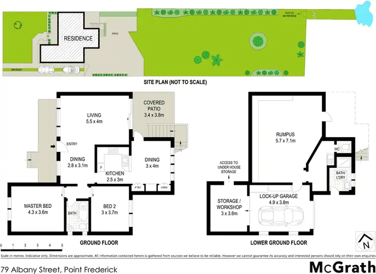Floorplan of Homely house listing, 79 Albany Street, Point Frederick NSW 2250