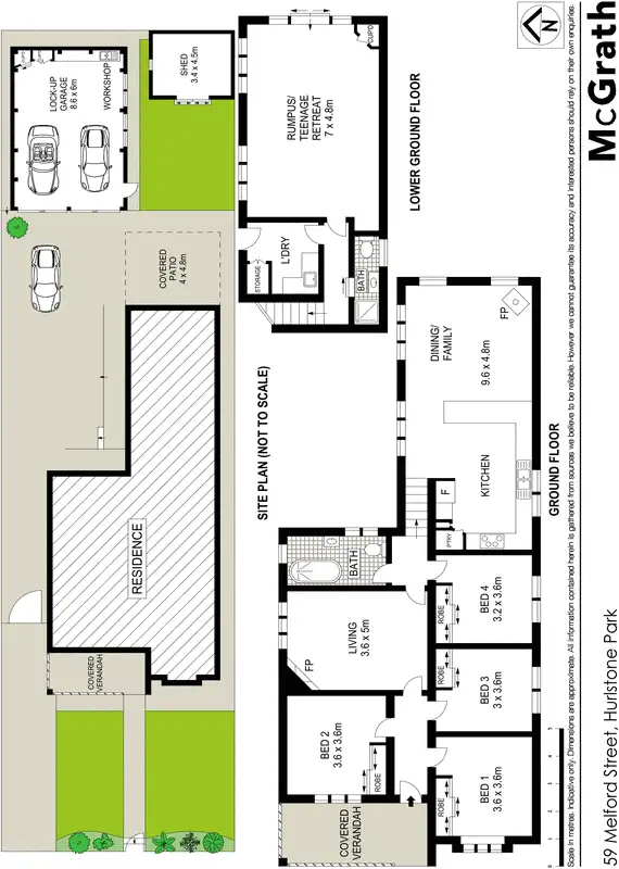 Floorplan of Homely house listing, 59 Melford Street, Hurlstone Park NSW 2193