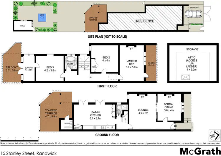 Floorplan of Homely house listing, 15 Stanley Street, Randwick NSW 2031