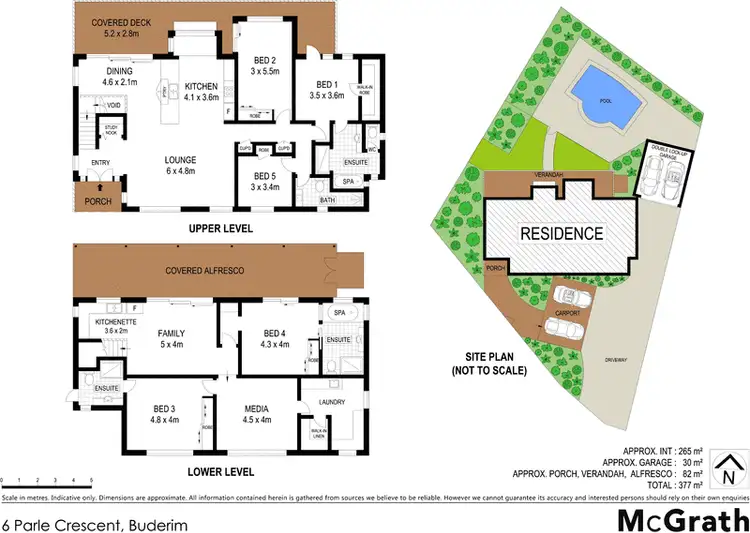 Floorplan of Homely house listing, 6 Parle Crescent, Buderim QLD 4556