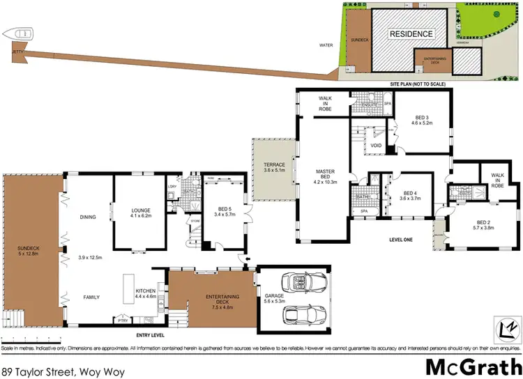 Floorplan of Homely house listing, 89 Taylor Street, Woy Woy Bay NSW 2256