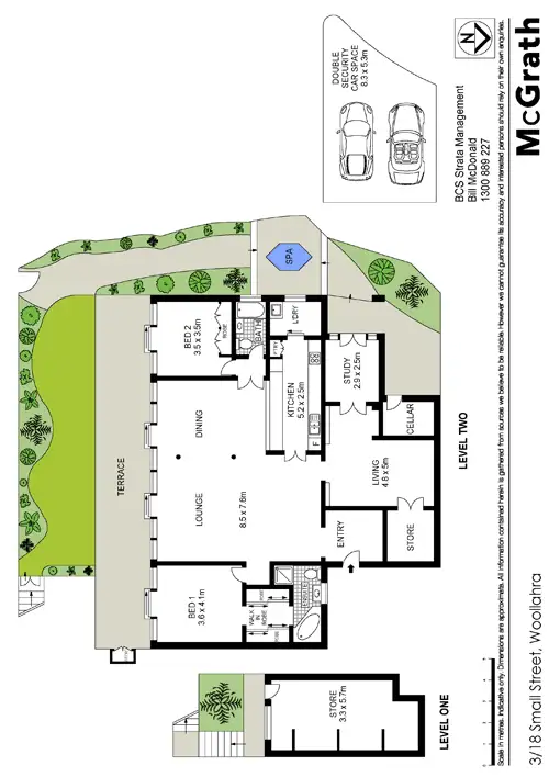 Floorplan of Homely apartment listing, 3/18 Small Street, Woollahra NSW 2025